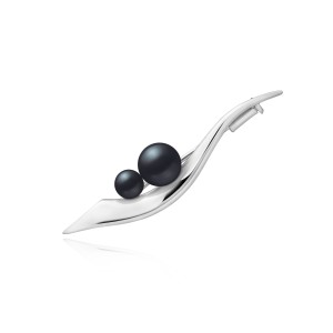 Brosa argint cu perle naturale negre DiAmanti SK24474BR_B-G (Argint 925‰ 2,4 g.) Brosa argint cu perle naturale negre DiAmanti SK24474BR_B-G (Argint 925‰ 2,4 g.)